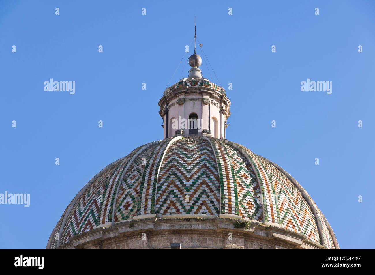 Italy Francavilla Fontana. Dome of the church Stock Photo Alamy