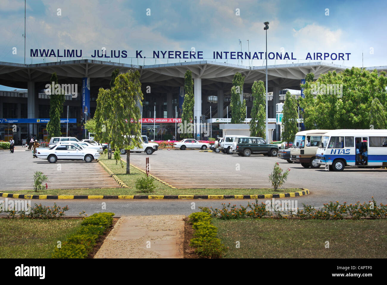 mwalimu julius nyerere international airport Stock Photo