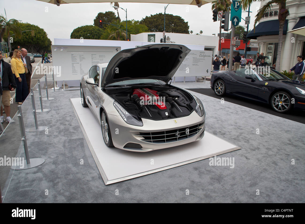 A Ferrari FF at the 2011 Rodeo Drive Concours Stock Photo