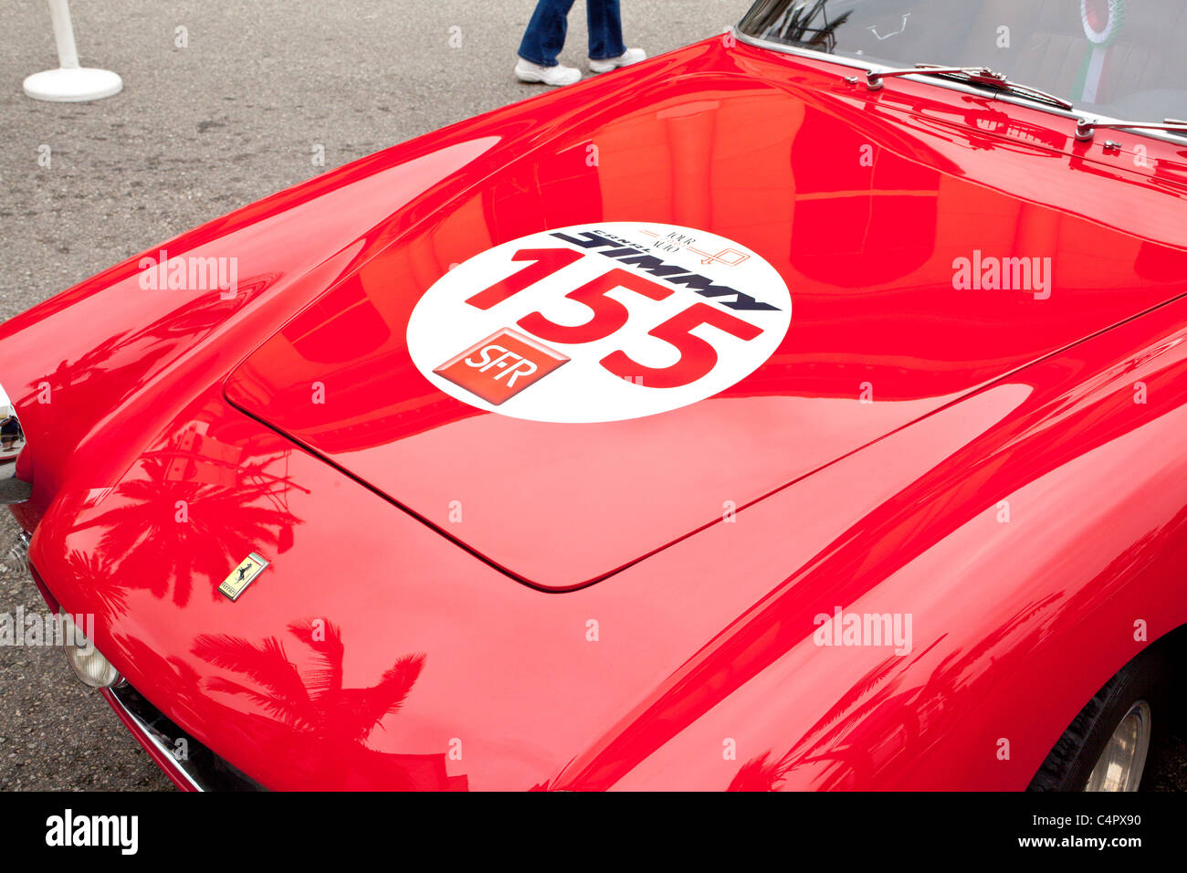 A 1956 Ferrari 250 GT Boano Racer at the 2011 Rodeo Drive Concours in Beverly Hills California Stock Photo