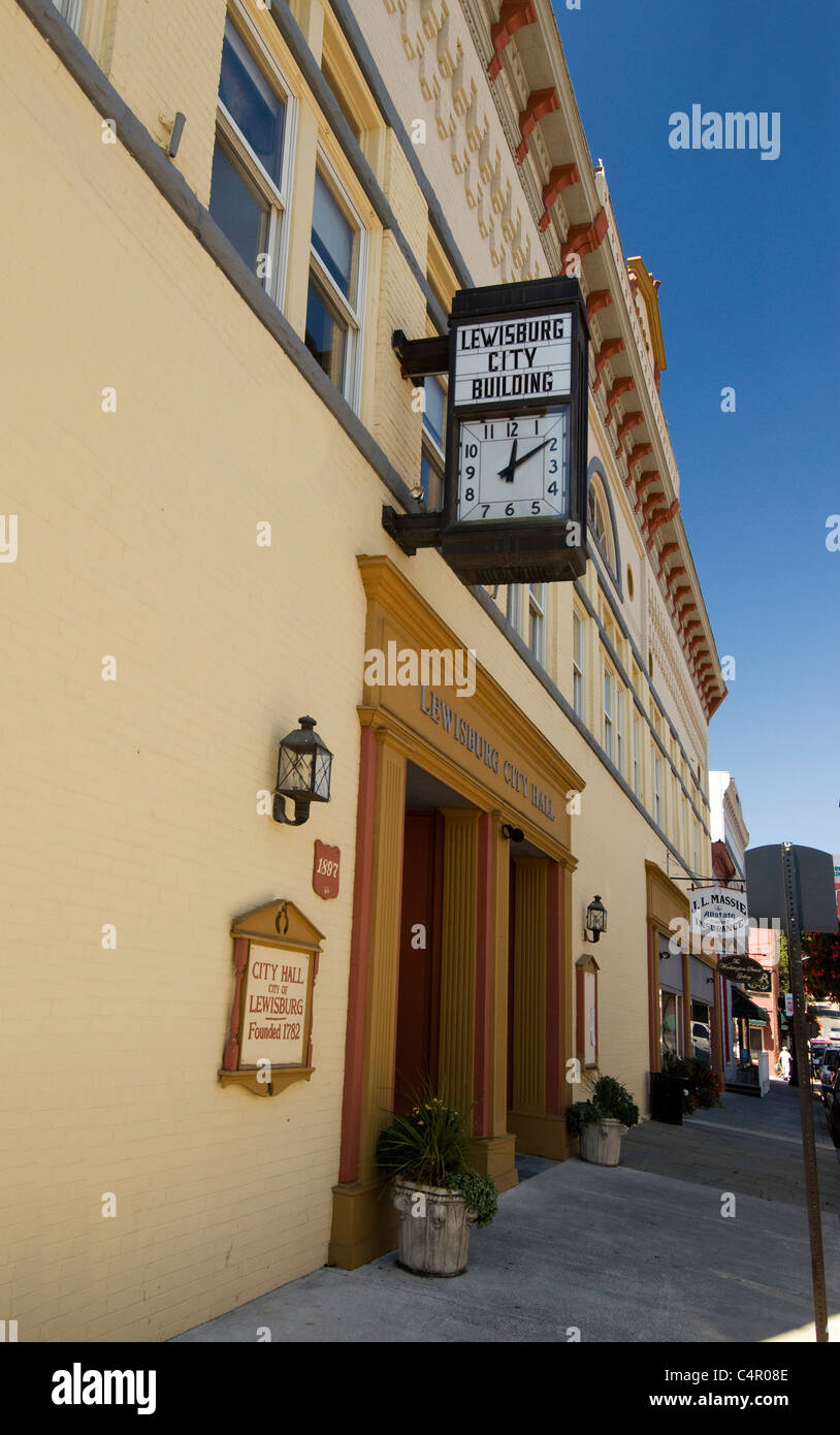 City Hall in Lewisburg, West Virginia Stock Photo Alamy