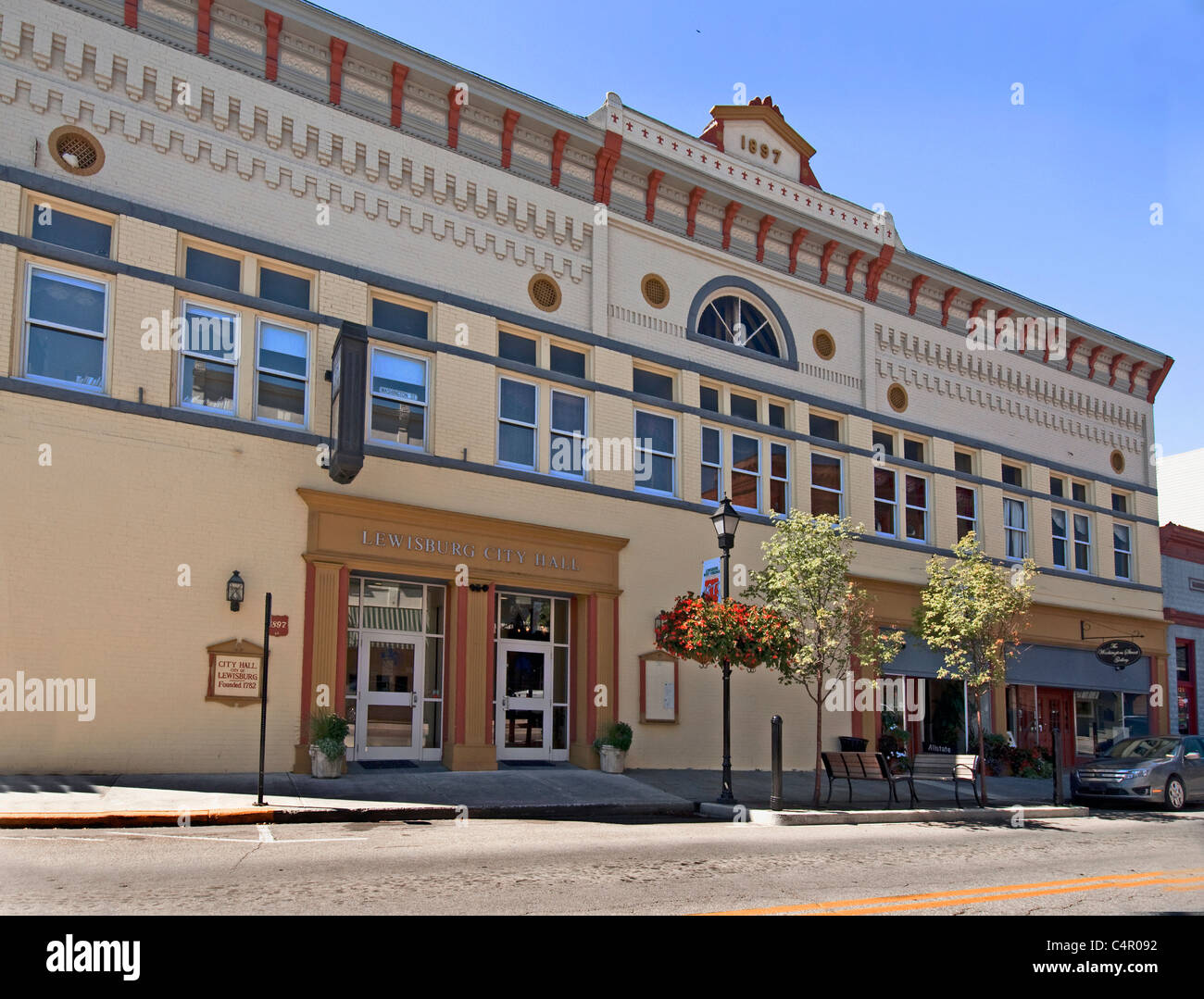 City Hall in Lewisburg, West Virginia Stock Photo Alamy