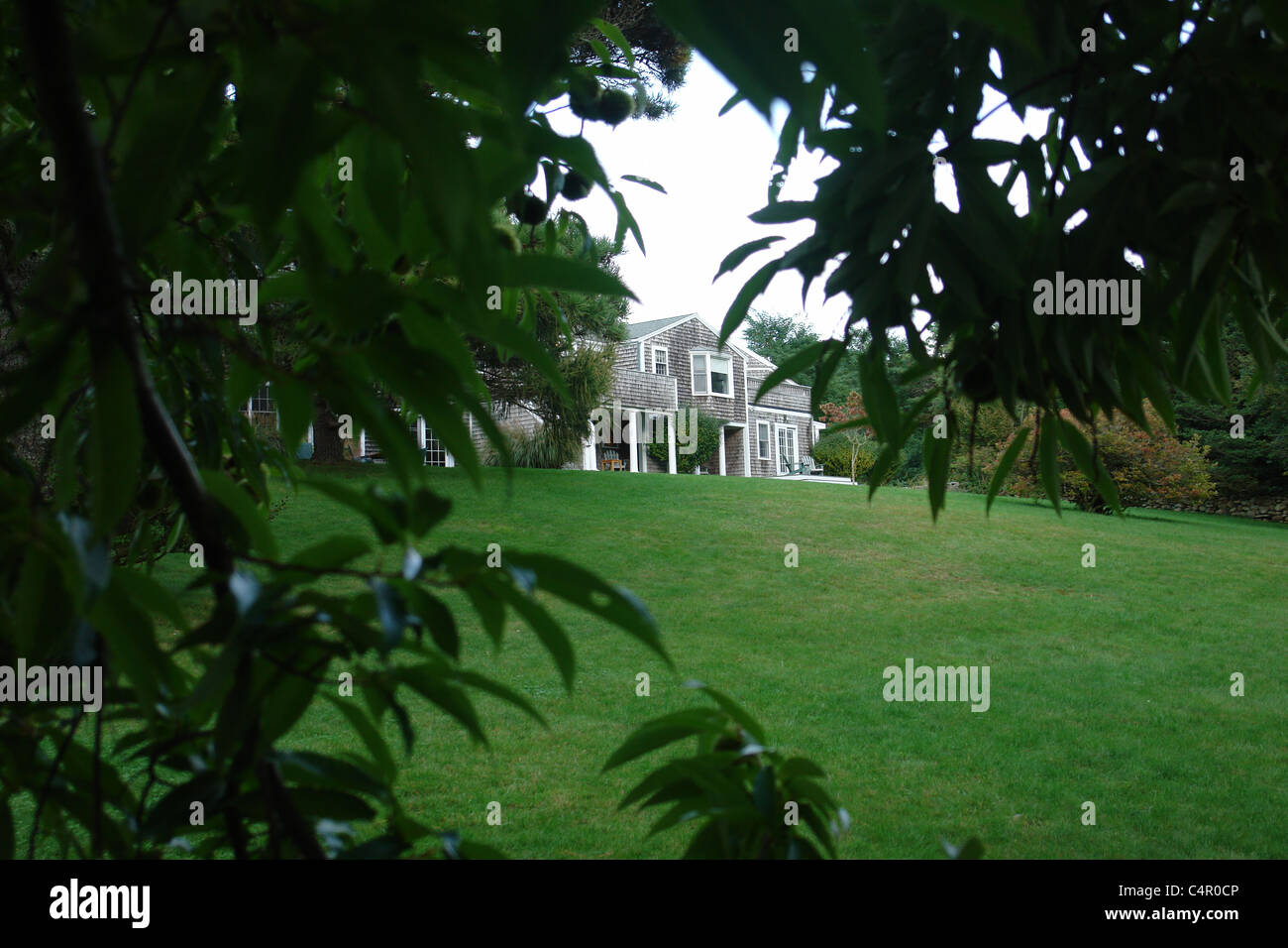 House in Chilmark Stock Photo Alamy