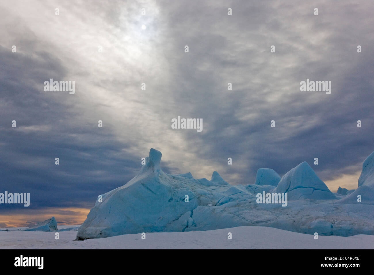 Snow Hill Island, Antarctica Stock Photo