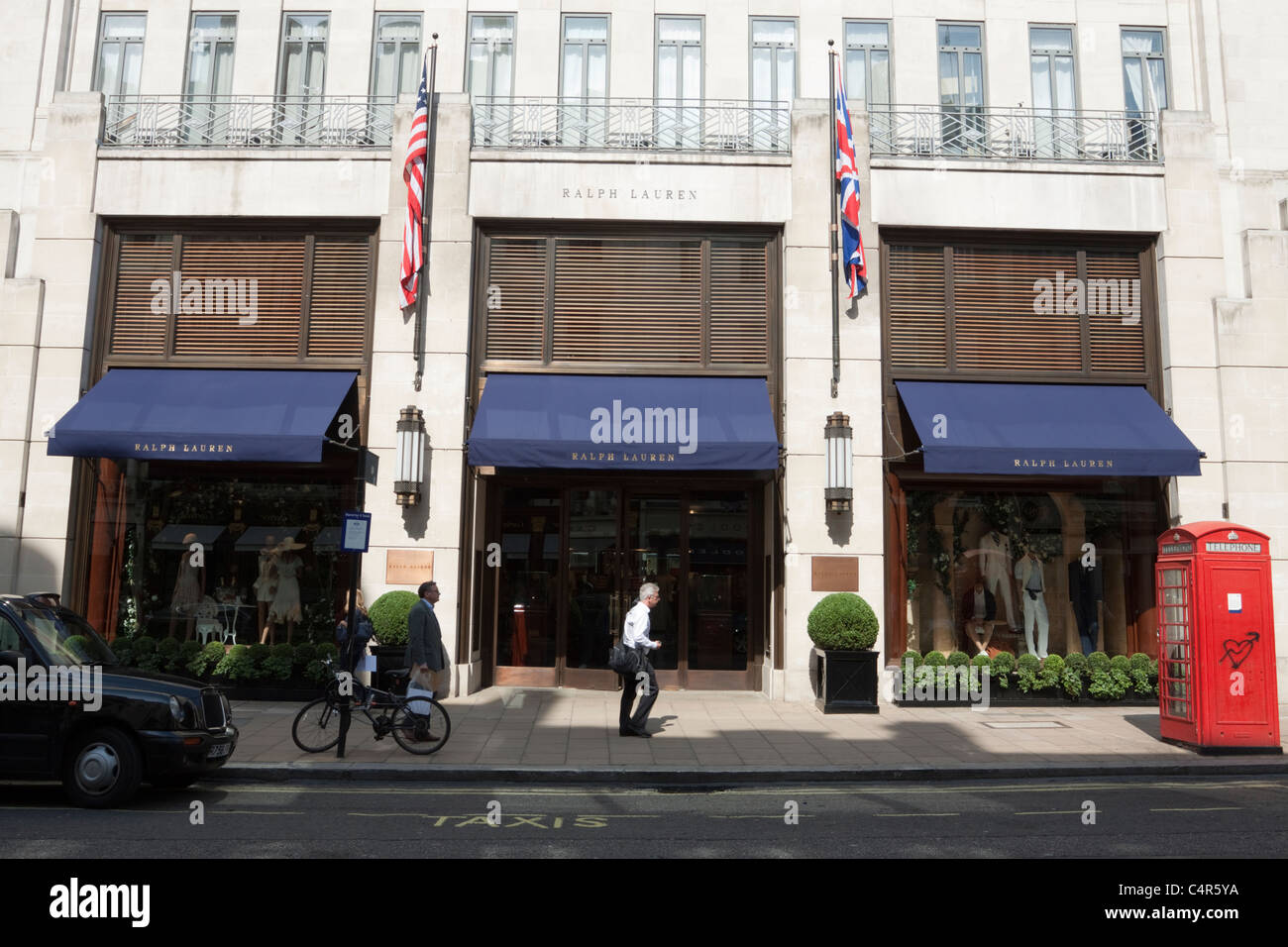 Ralph Lauren shop/store front, New Bond Street, London, England Stock Photo  - Alamy