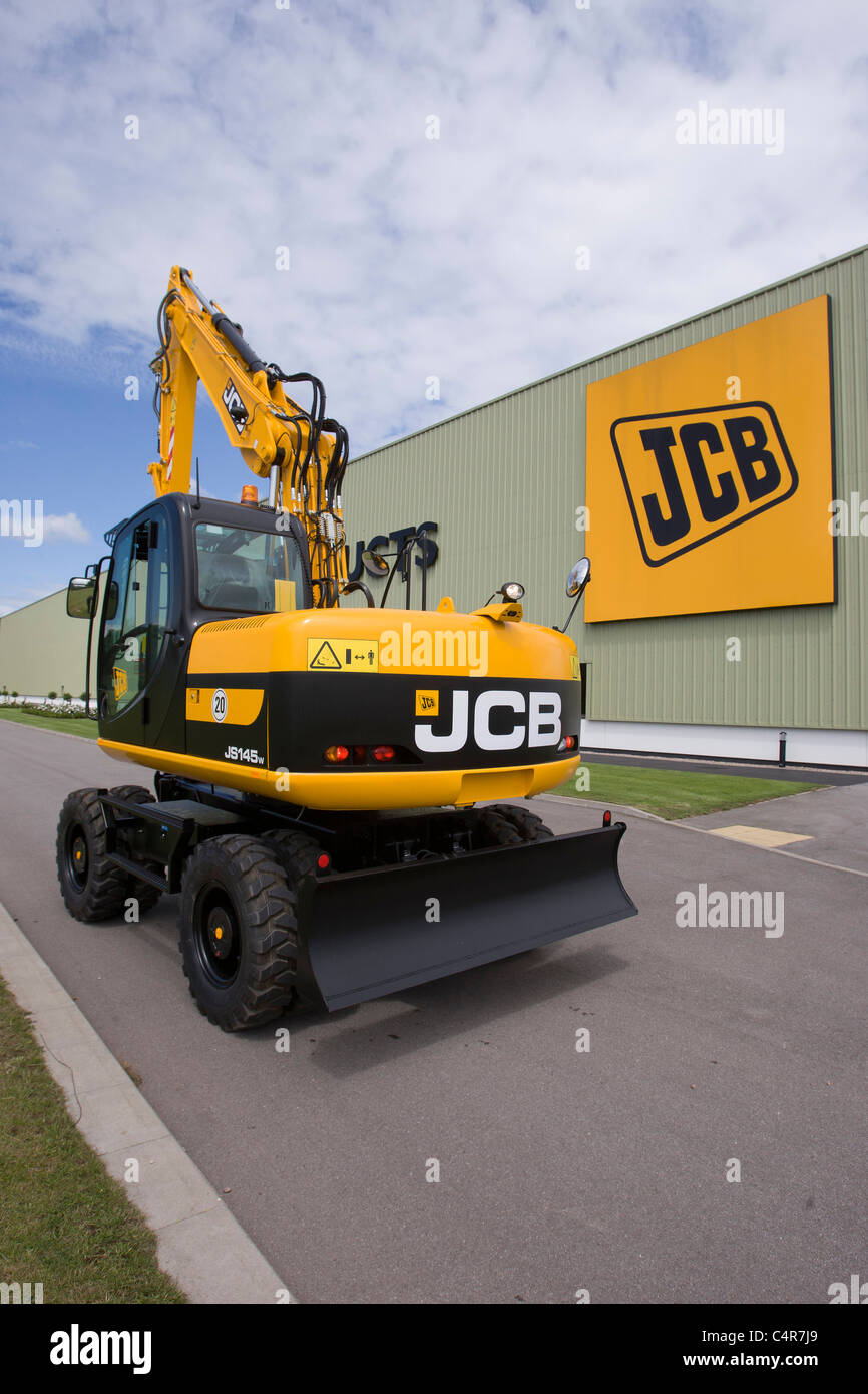 The JCB Heavy Products factory, near Uttoxeter, Staffordshire. Stock Photo