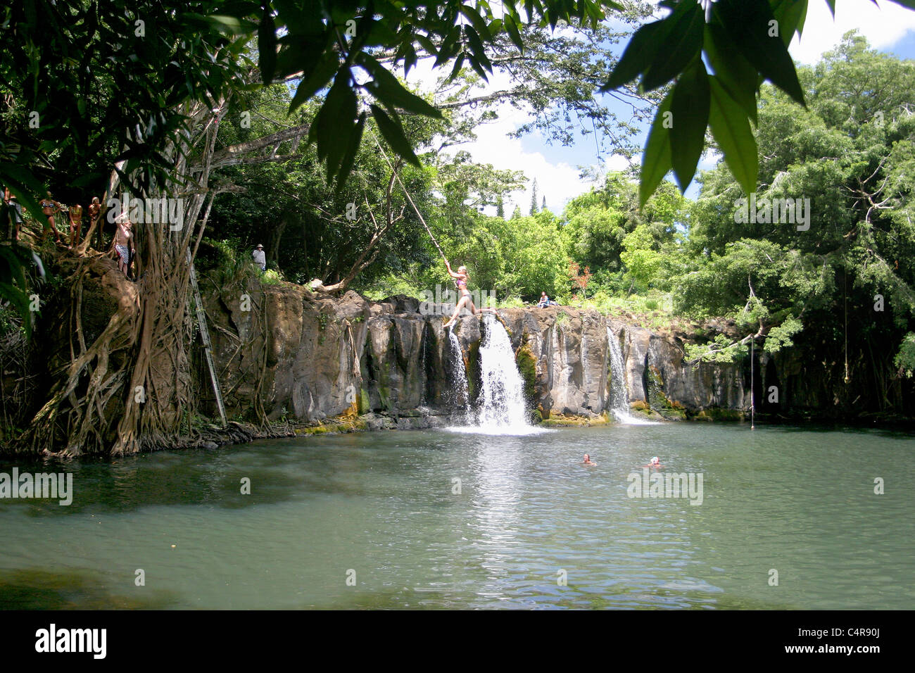 Kipu falls and kauai hires stock photography and images Alamy