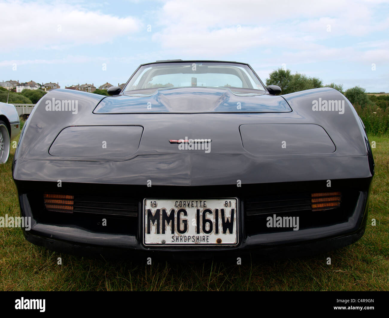 Corvette, Bude car show, Cornwall, UK Stock Photo