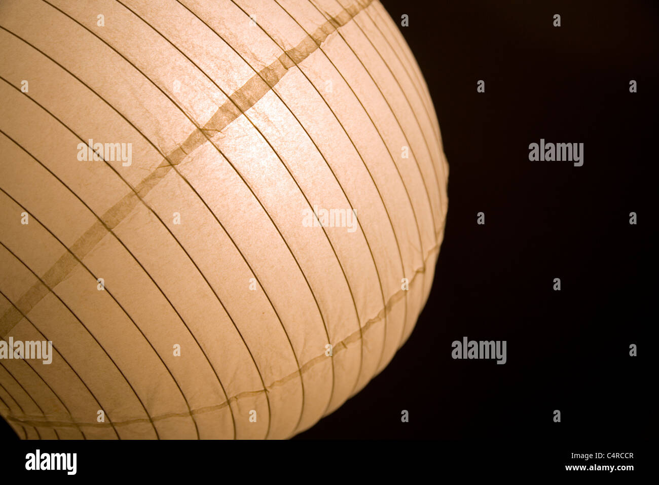 Paper Lantern Lighting Stock Photo Alamy