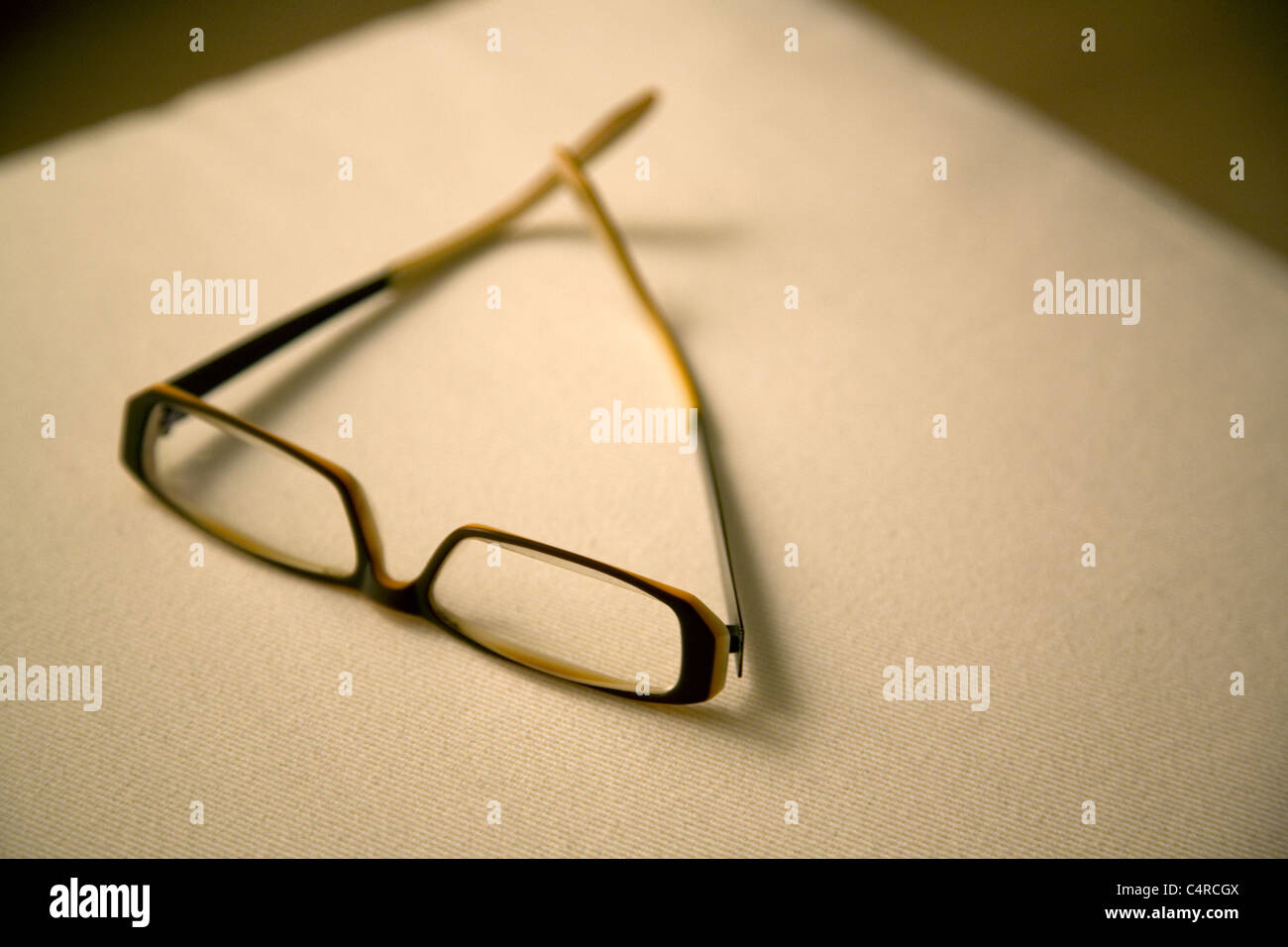 Pair of spectacles Stock Photo