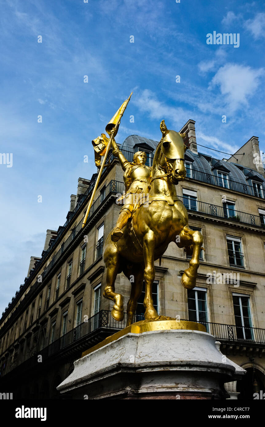 Joan of Arc, paris Stock Photo Alamy