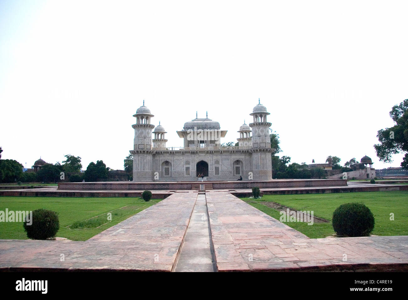 Itimad-ud-Daulah tomb, similar to Taj Maha, Agra, India Stock Photo