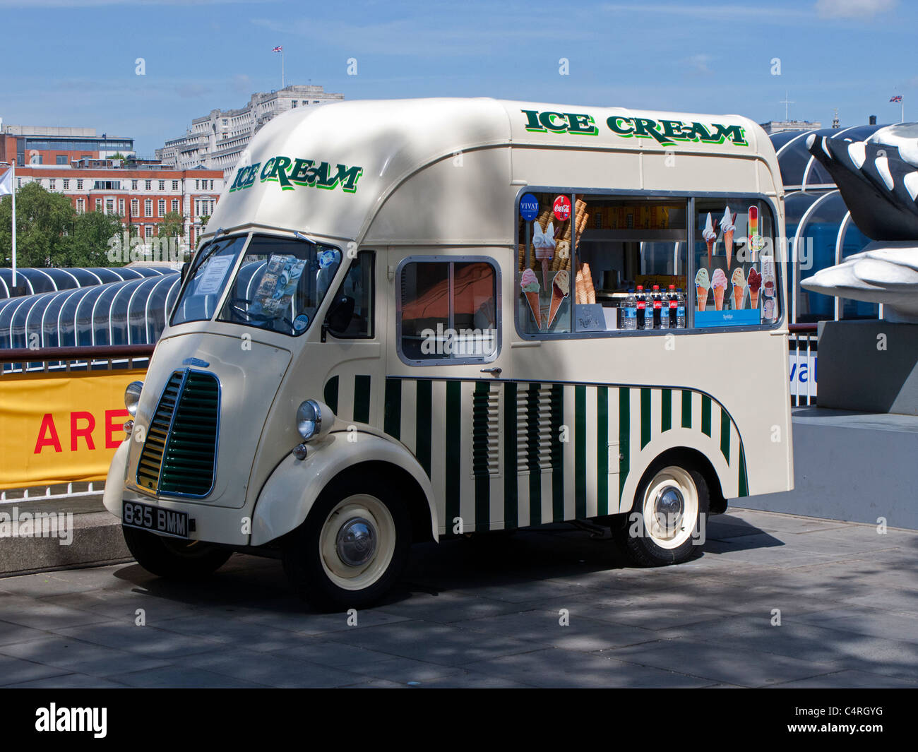 vintage ice cream van