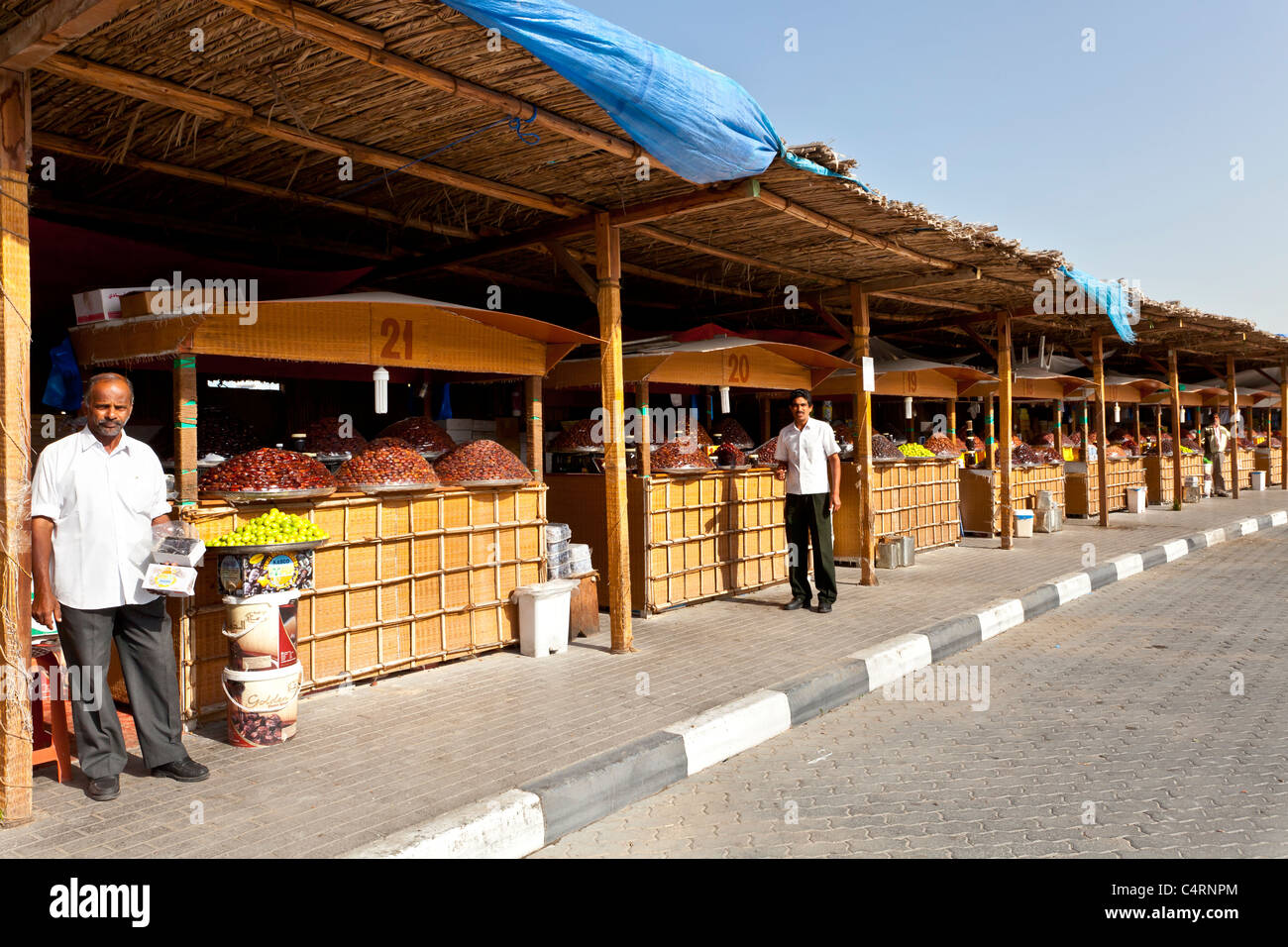 The date market in Sharjah, UAE Stock Photo Alamy