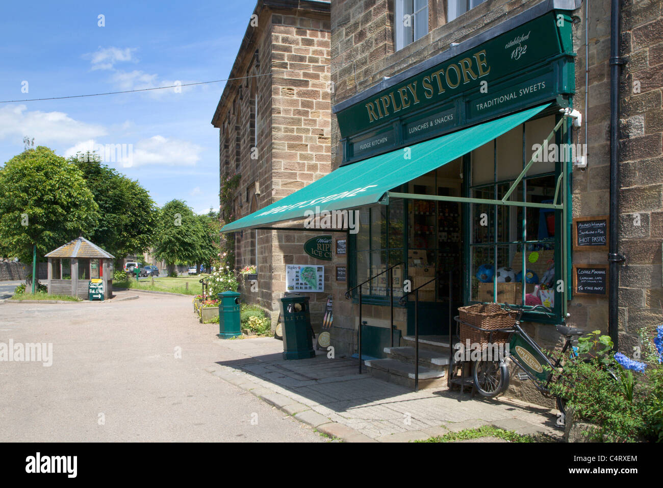 Ripley village hi-res stock photography and images - Alamy