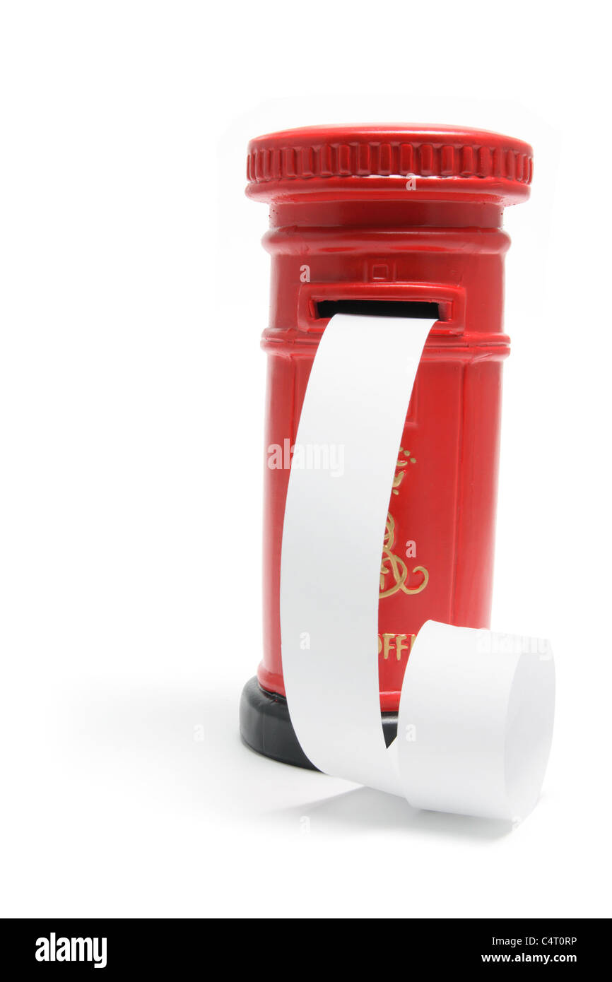 Miniature Post Box Stock Photo - Alamy