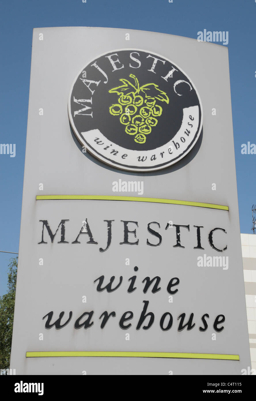Majestic wine warehouse sign hires stock photography and images Alamy