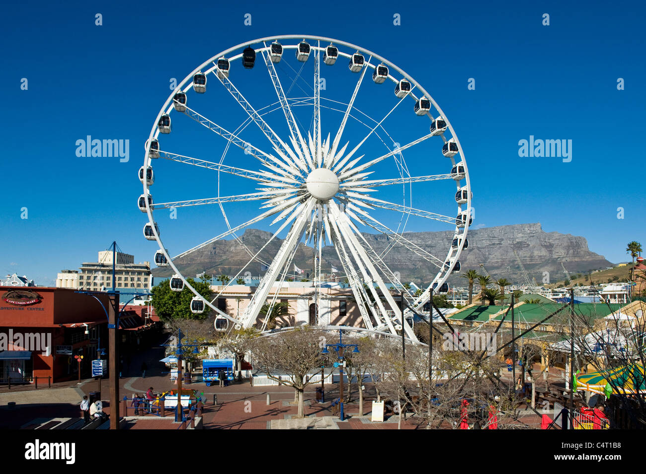 Wheel of Excellence at V&A Waterfront in Cape Town South Africa Stock