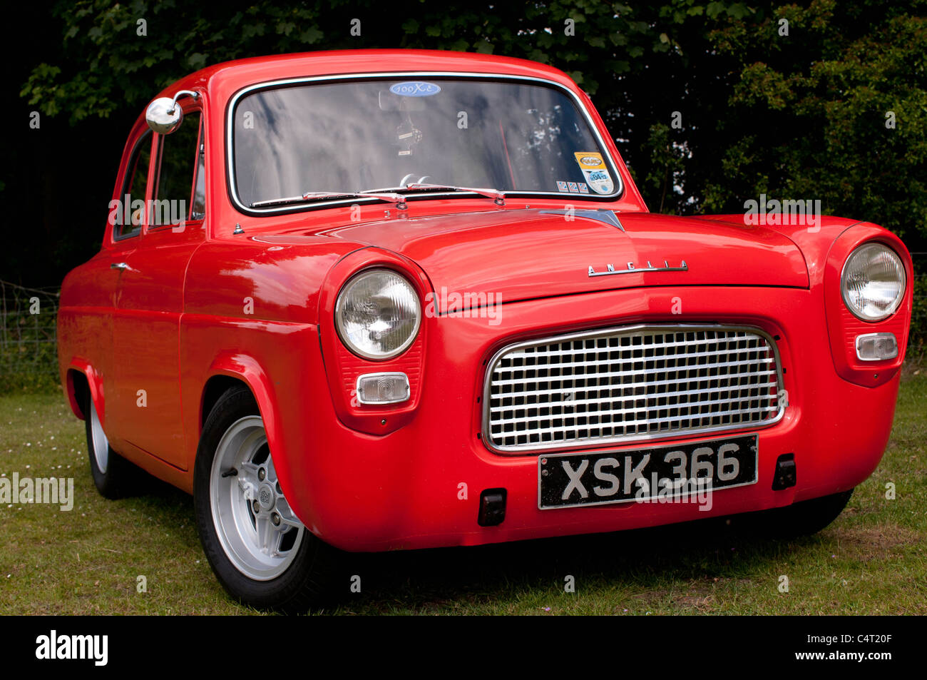 Renovated classic car 1959 Ford Anglia 100E Stock Photo - Alamy