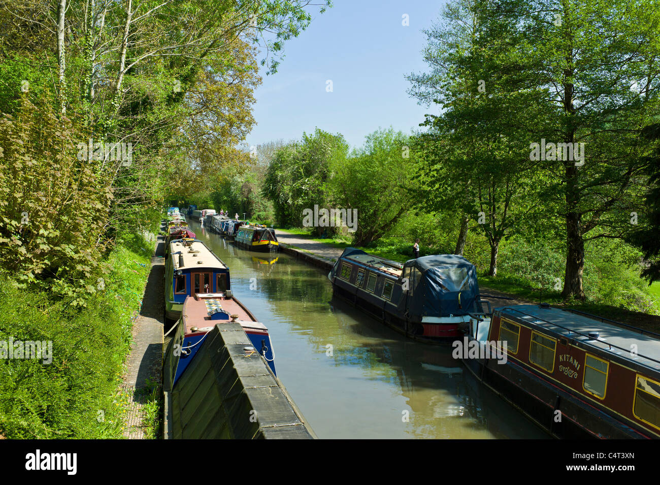 Somerset Coal Canal, Bath, UK Stock Photo