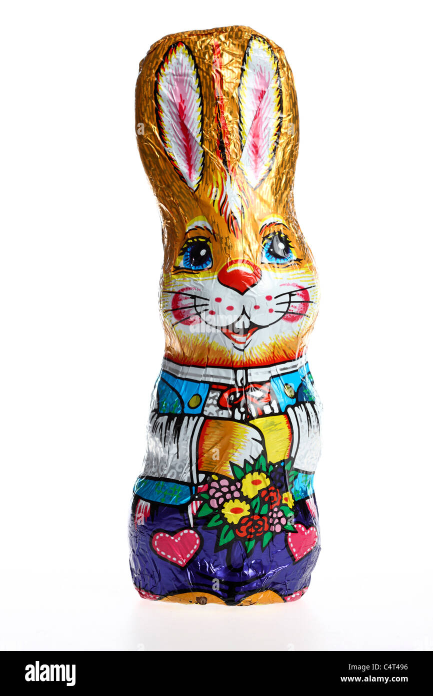 Sweets, chocolate, easter bunny, in packaging Stock Photo Alamy
