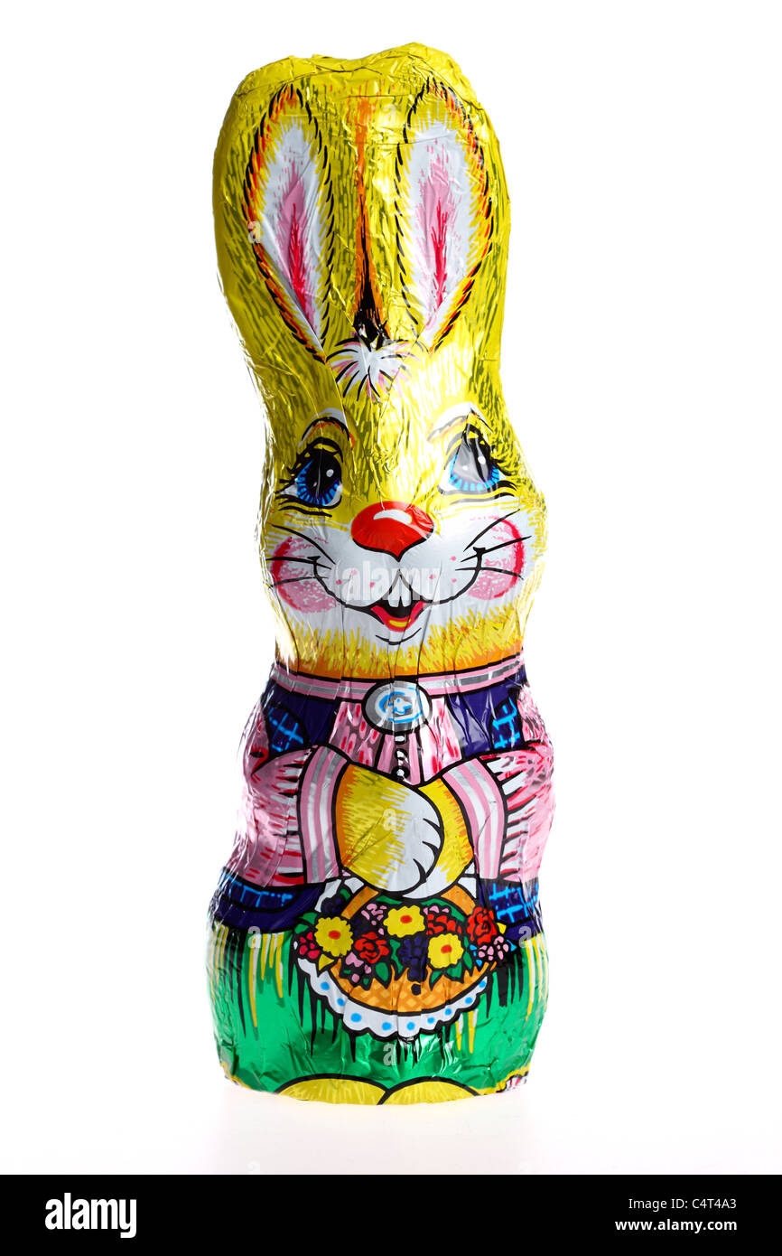 Sweets, chocolate, easter bunny, in packaging Stock Photo Alamy