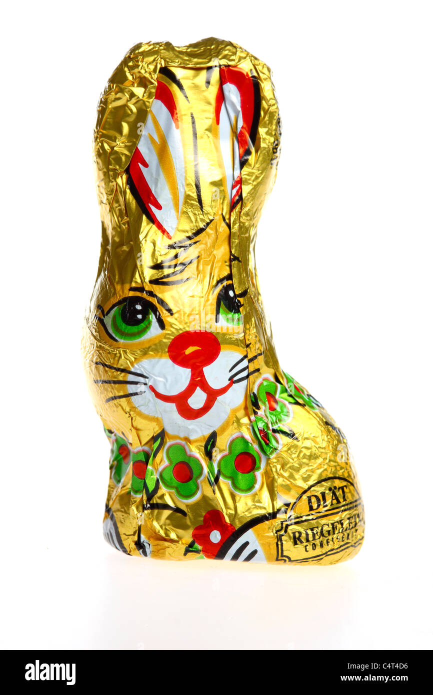 Sweets, chocolate, easter bunny, in packaging Stock Photo Alamy