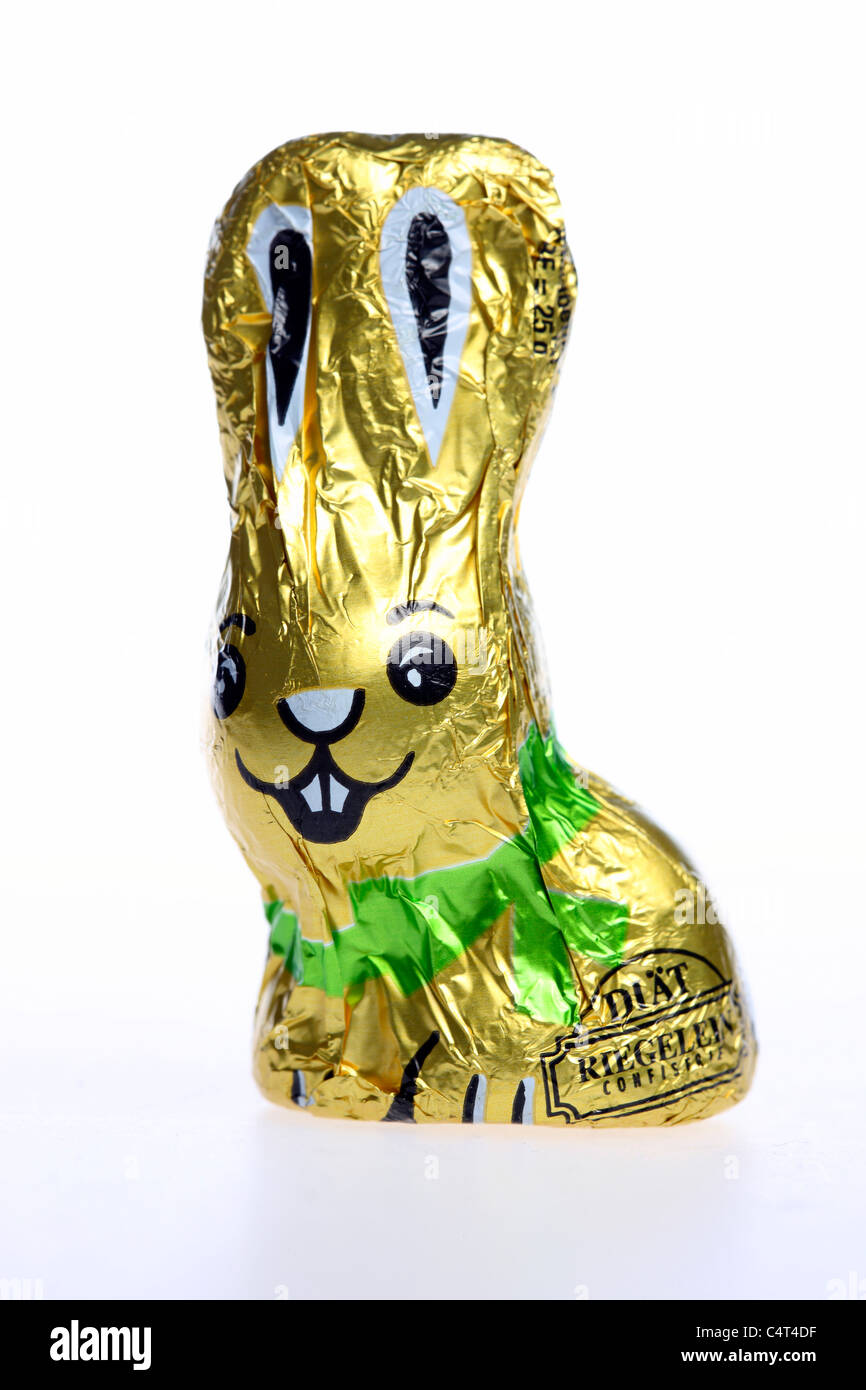 Sweets, chocolate, easter bunny, in packaging Stock Photo Alamy