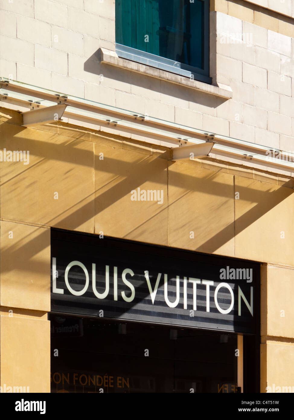 Louis Vuitton Store Sign In Berlin Germany Stock Photo - Download