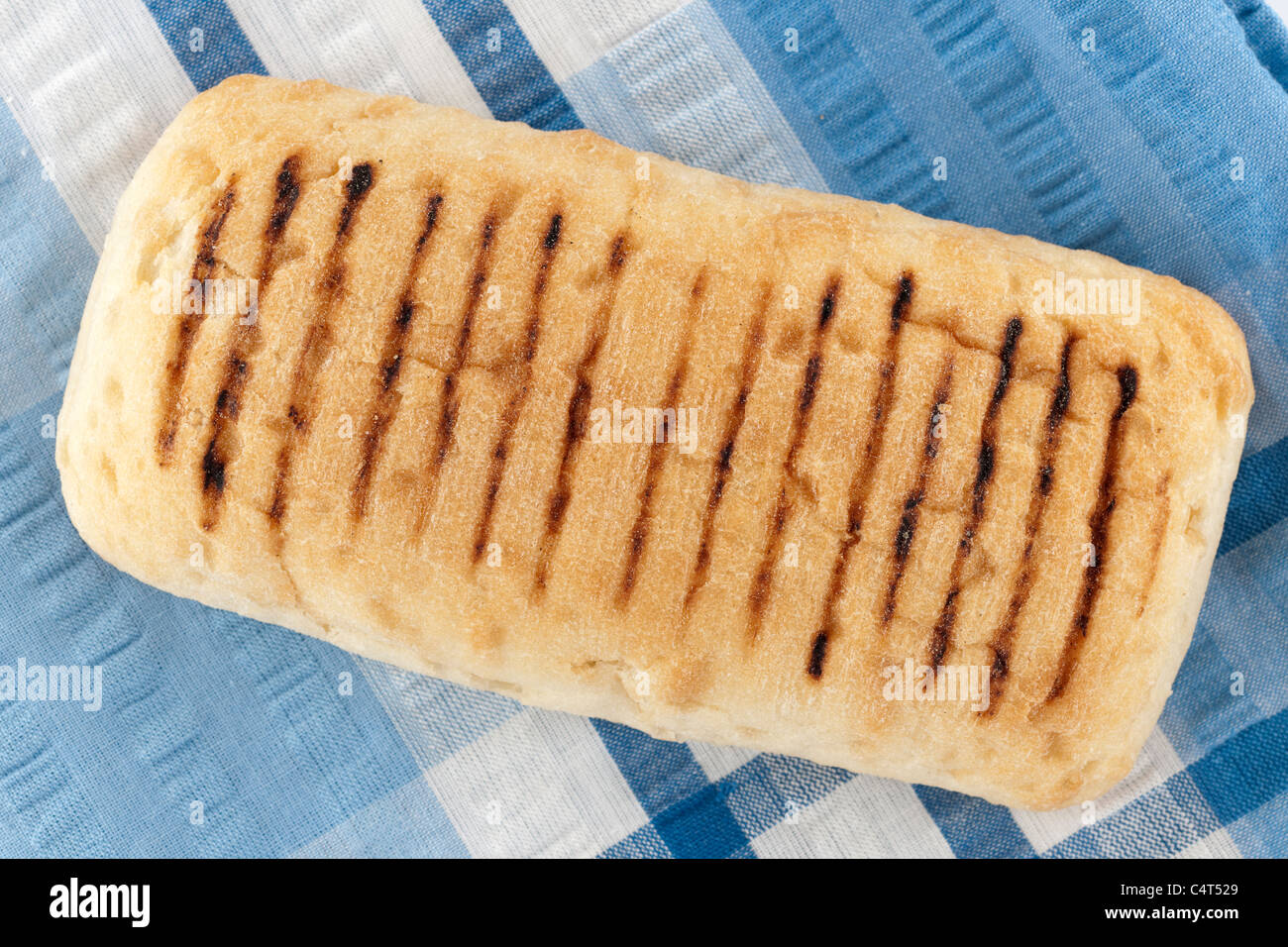 Panini bread roll Stock Photo