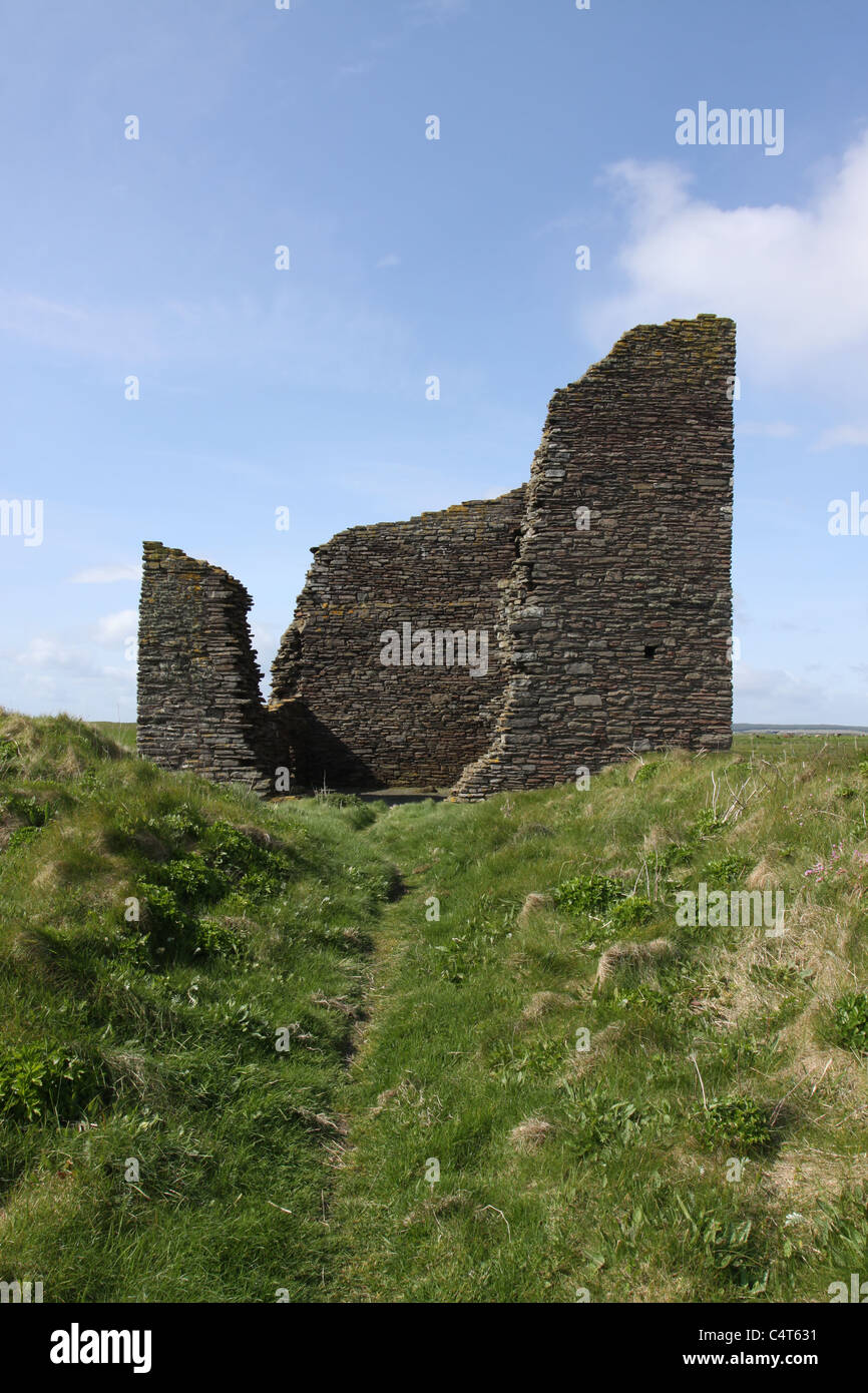 Castle of Old Wick Caithness Scotland May 2011 Stock Photo Alamy