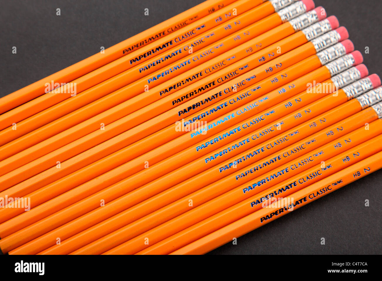 Uniform line of pencils hires stock photography and images Alamy