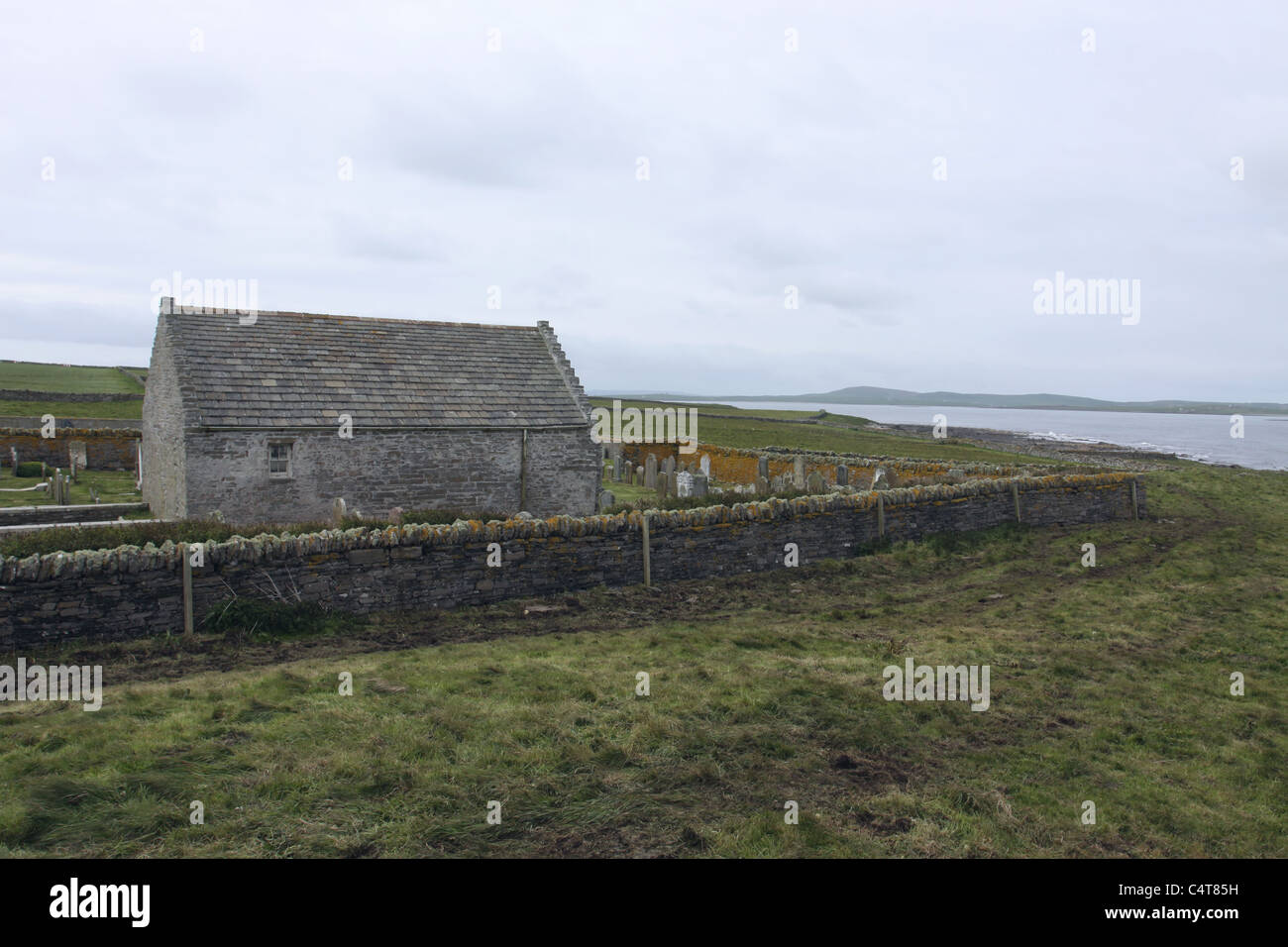 St Boniface's church Papa Westray Orkney Scotland May 2011 Stock Photo