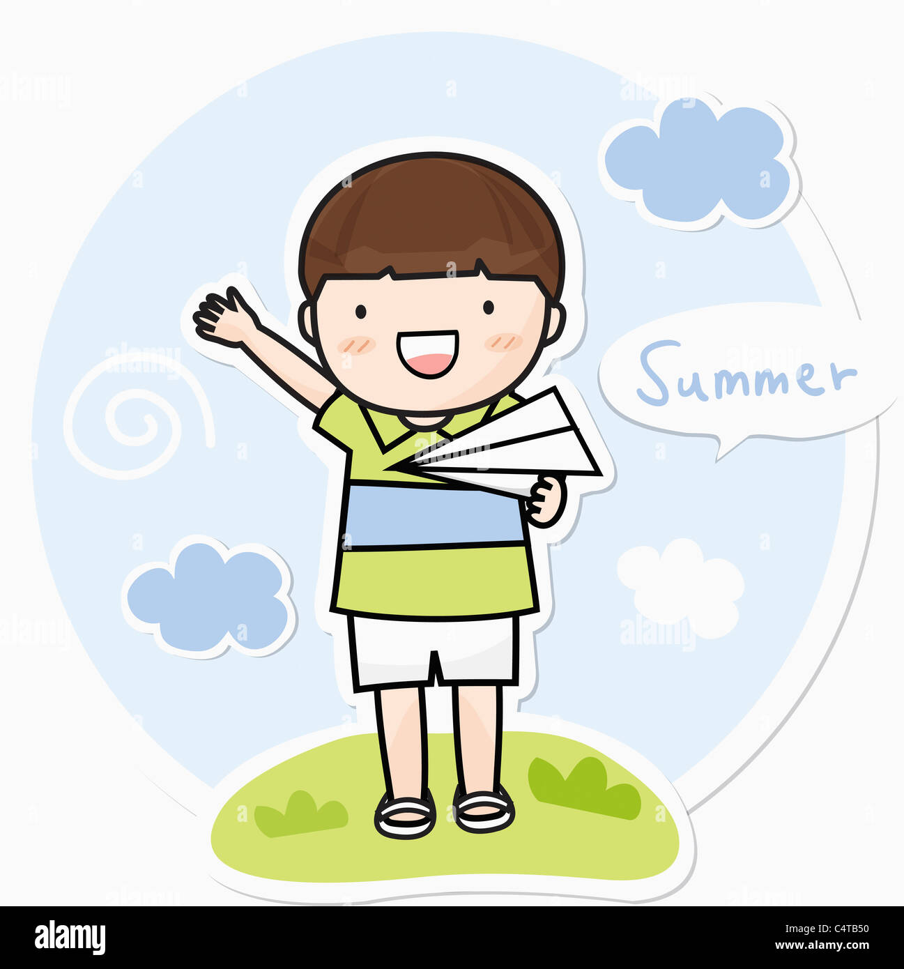 boy-flying-paper-airplane-stock-photo-alamy