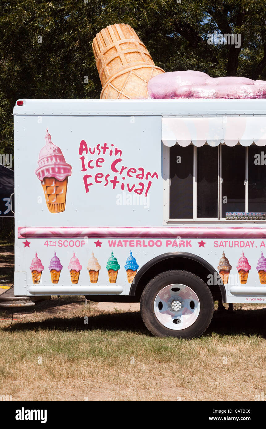 Austin food van hires stock photography and images Alamy