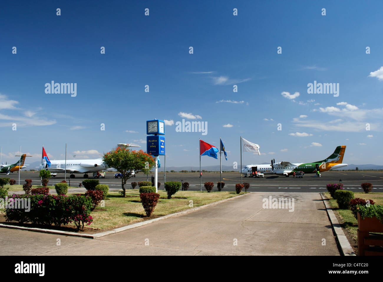Kilimanjaro International Airport Tanzania Stock Photo Alamy