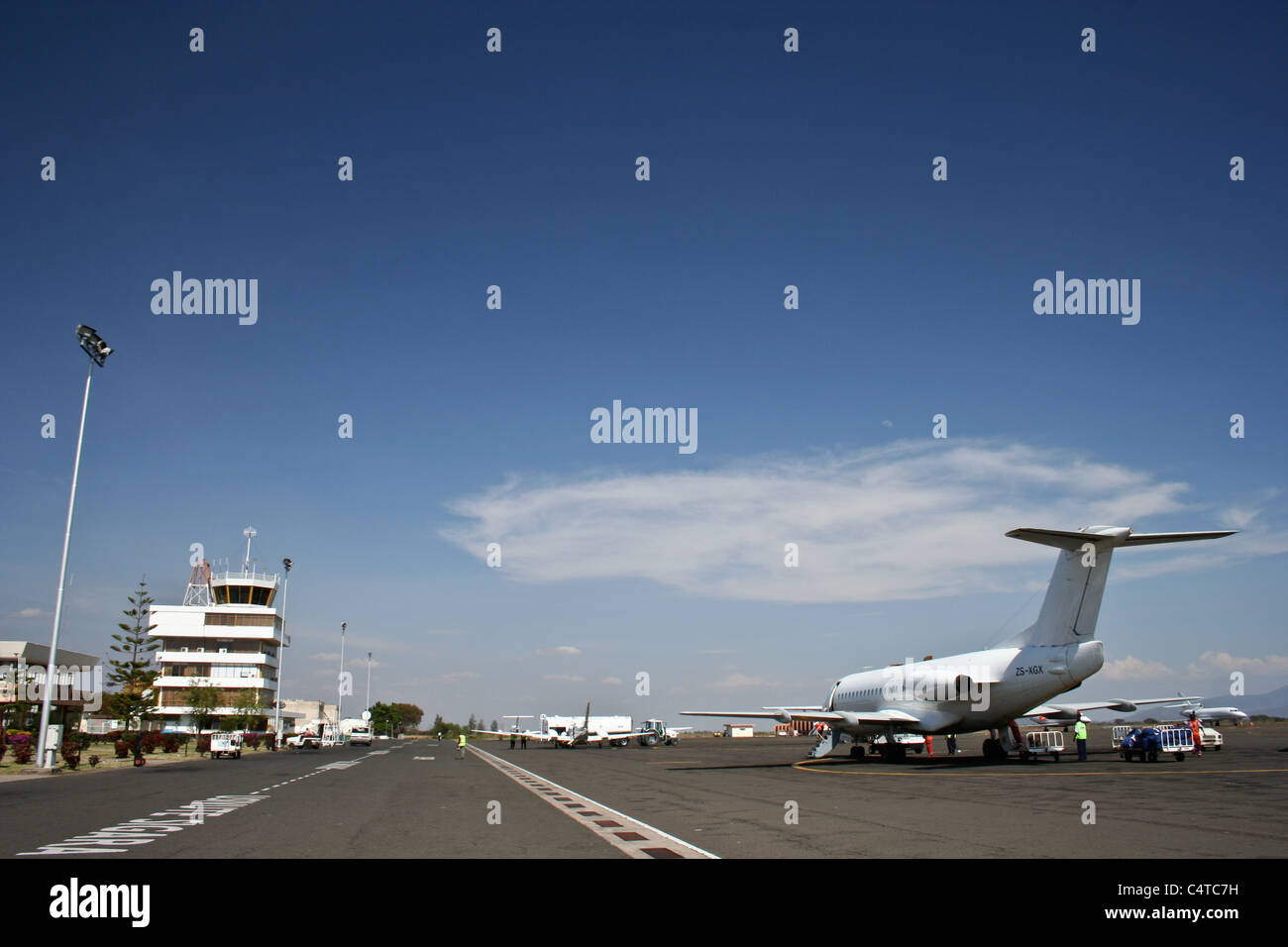 Kilimanjaro International Airport Tanzania Stock Photo Alamy