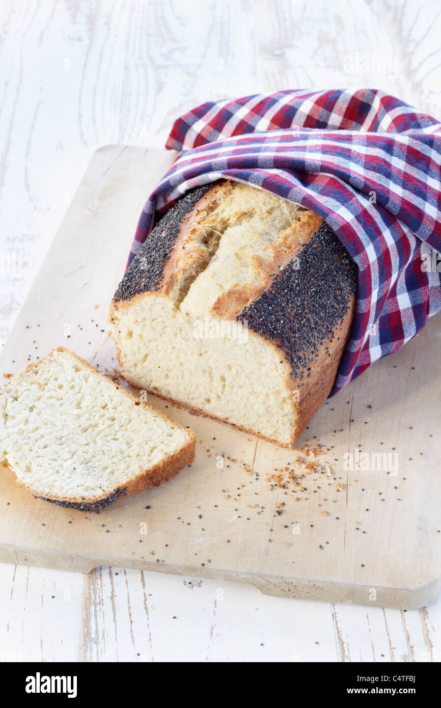 Poppy Seed Bread Stock Photo Alamy