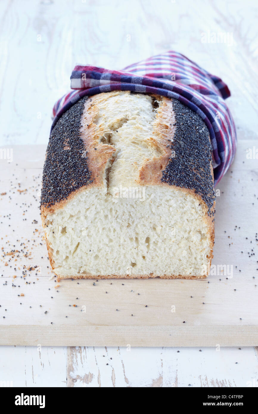 Poppy Seed Bread Stock Photo Alamy