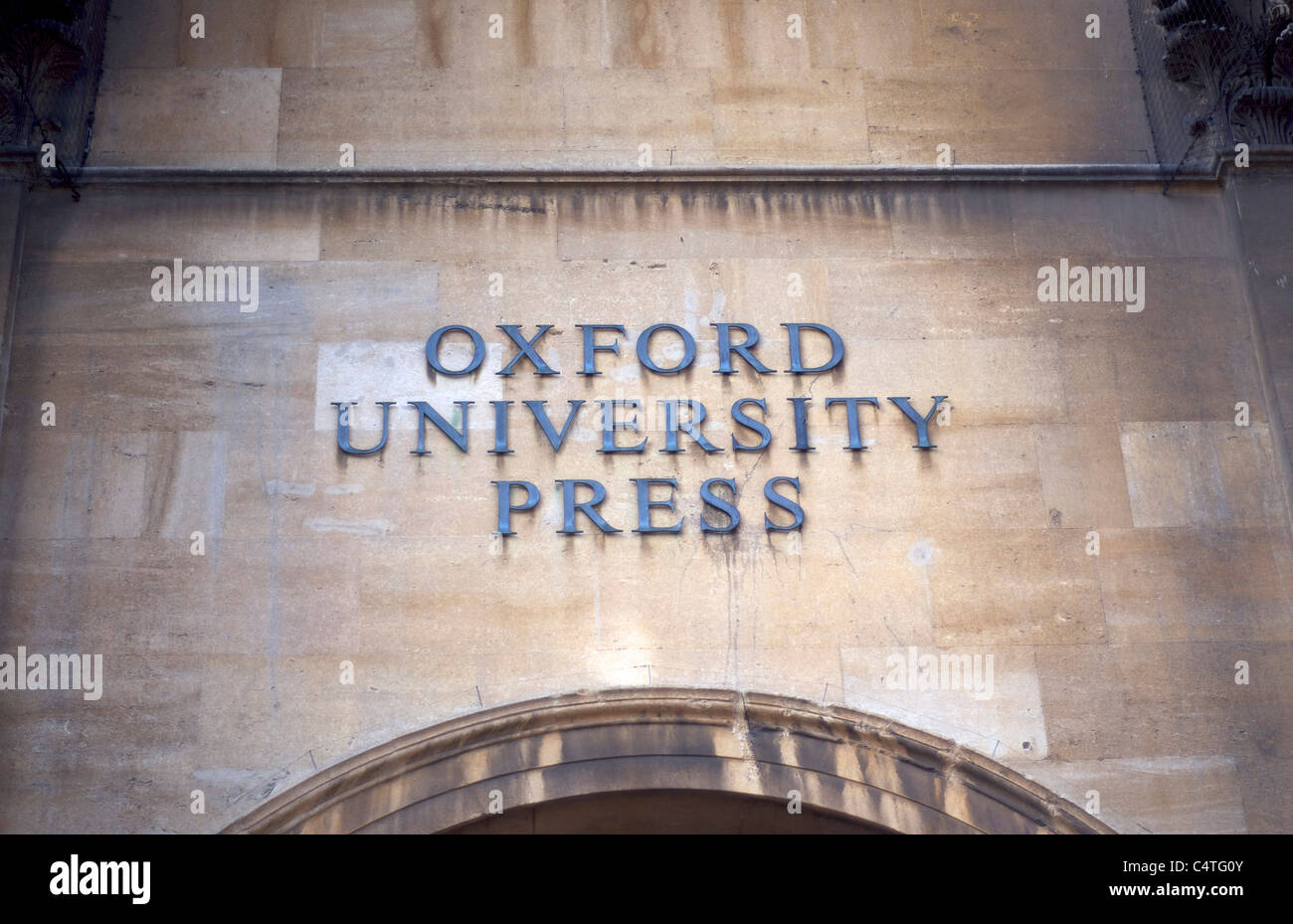 Oxford University Press, Oxford, England, U.K. Stock Photo
