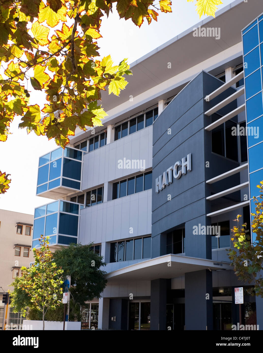 Office building of Hatch Engineering, Perth, Western Australia Stock