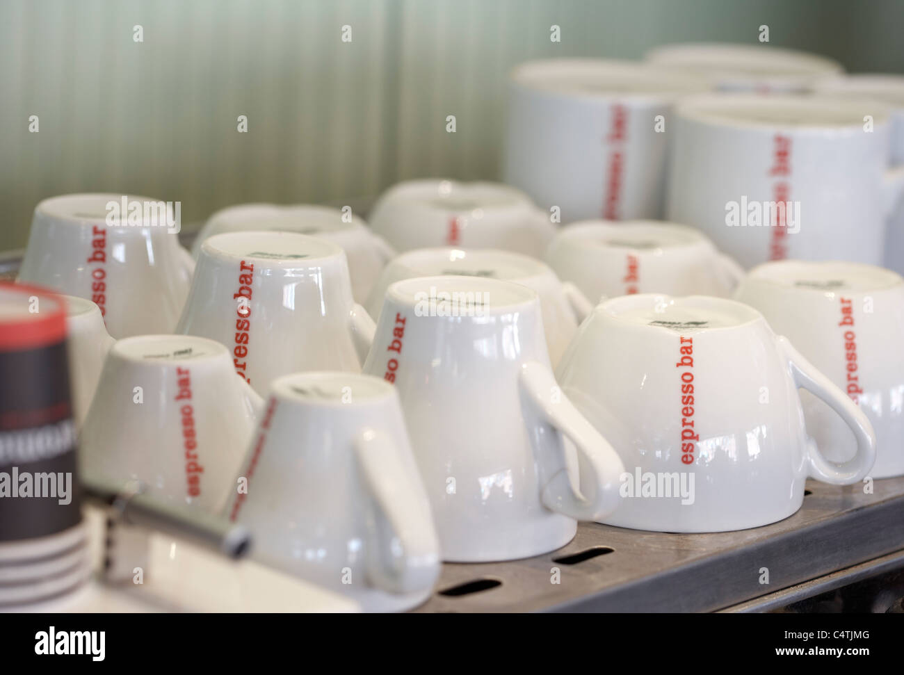 Cups and Mugs, Toronto, Ontario, Canada Stock Photo