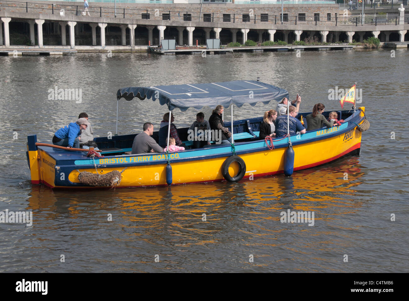 Tourist boat cruising bristol hi-res stock photography and images - Alamy