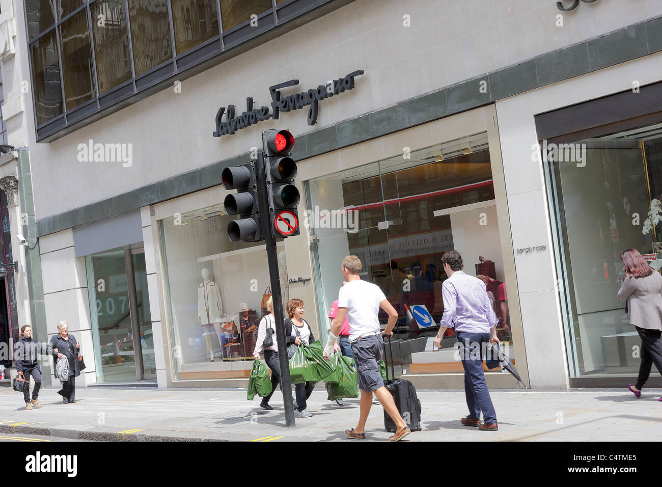 Salvatore ferragamo sloane street london hi res stock photography and images Alamy
