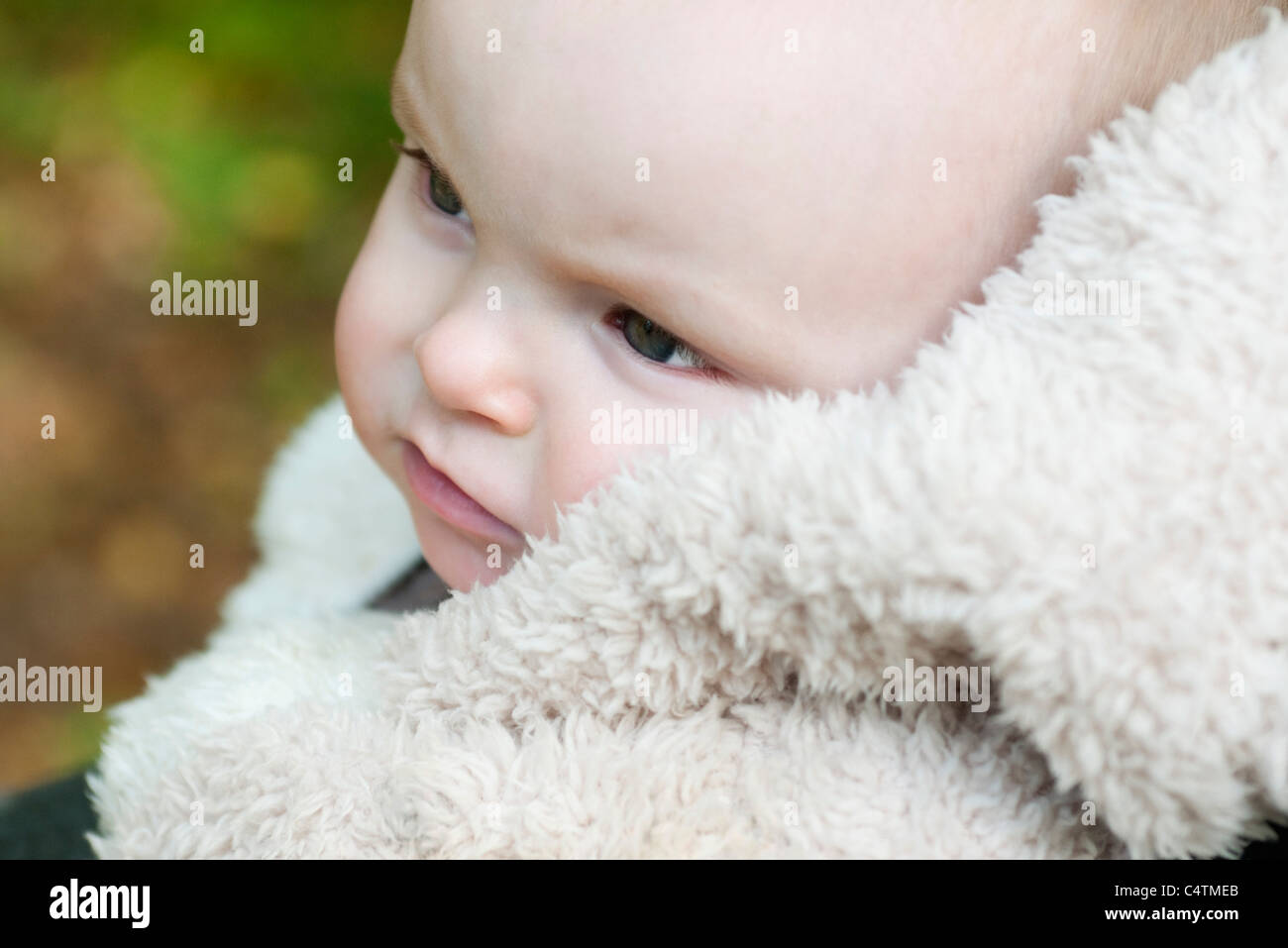 Baby wrapped in blankets hires stock photography and images Alamy