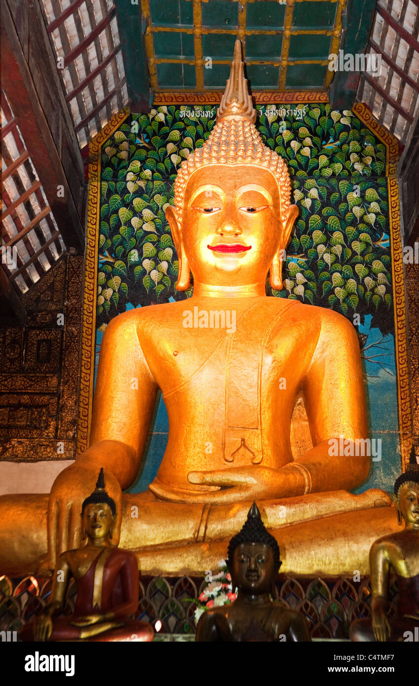 A Statue of Buddha in a Temple, Thailand Stock Photo - Alamy
