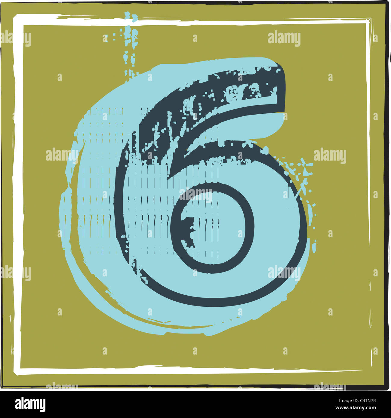 Number 6s hi-res stock photography and images - Alamy