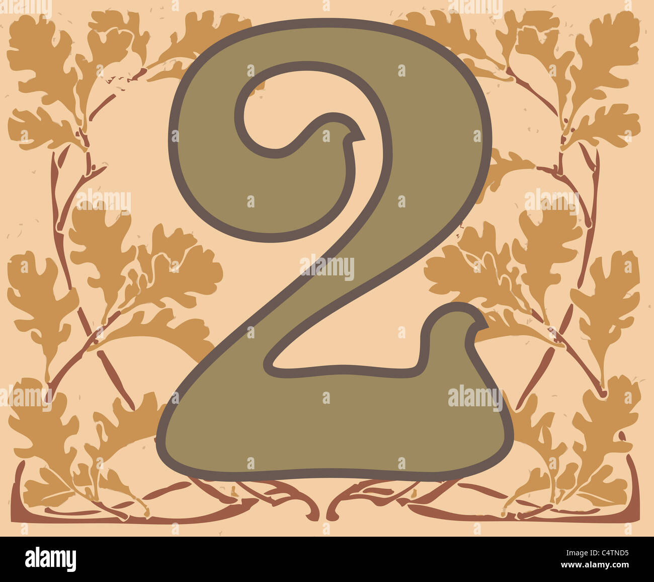 Number Two Print, Number 2, Printable Number Art, Numerology, Minimalist  Poster, Number Wall Decor