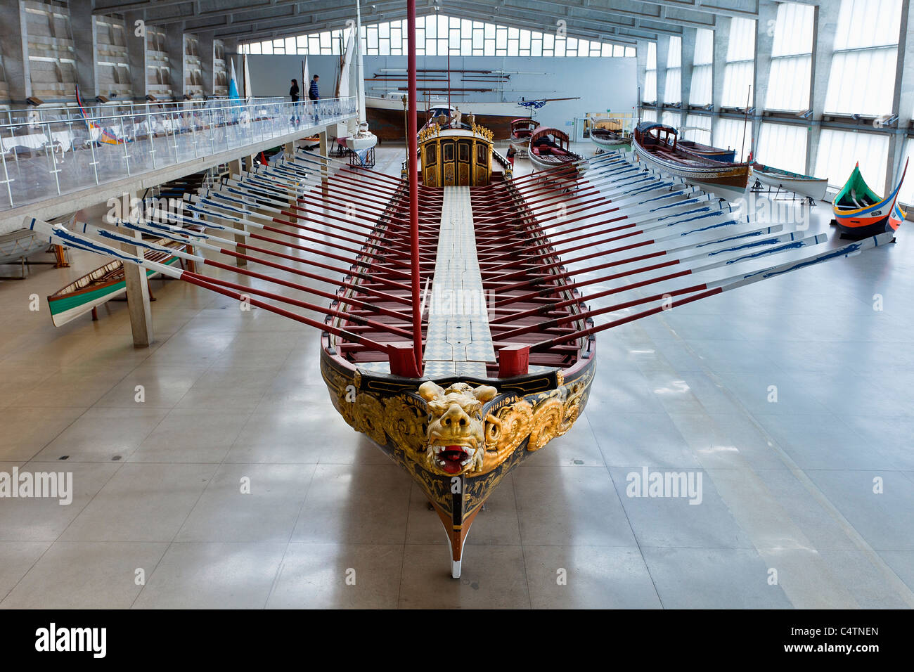 Europe, Portugal, Lisbon, Belem Maritime Museum Stock Photo