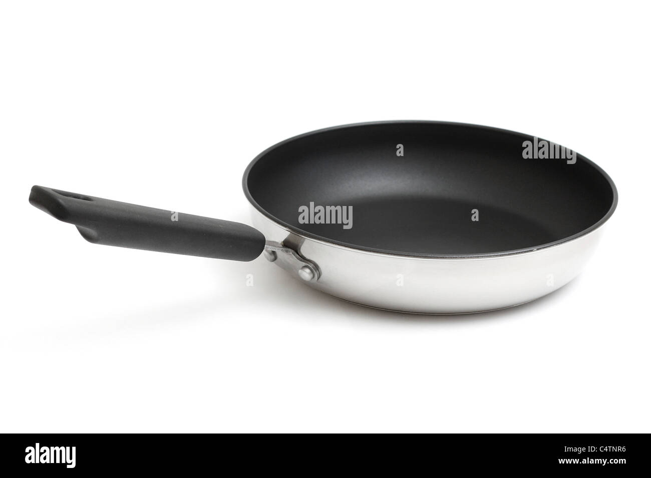 Premium Photo  Grey frying pan with nonstick isolated on white